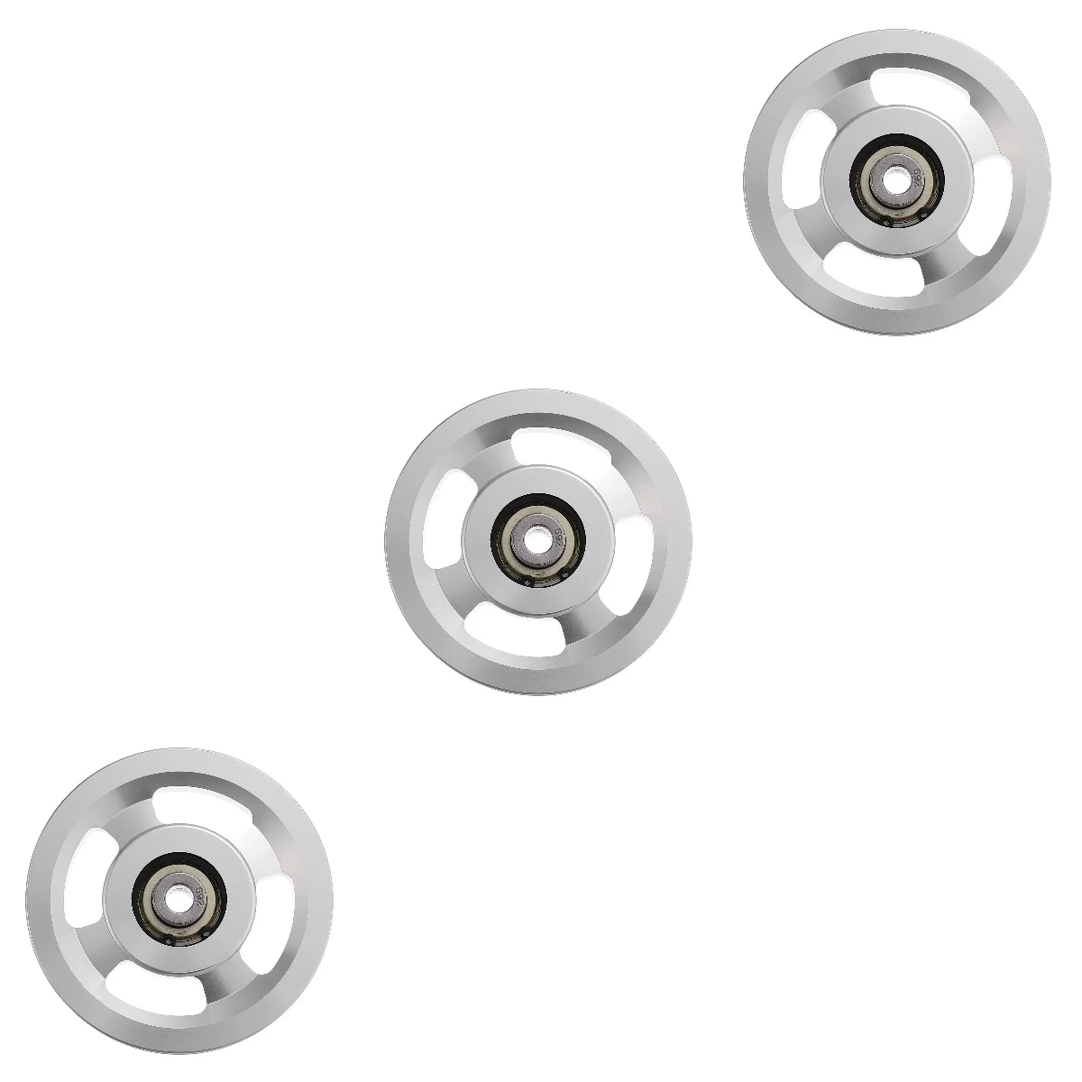 

Pulley Wheel Machine Fitness Bearing Aluminium Exercise Cable Accessory Wheels Door Lift Abration Part Equipment Garage Lifting