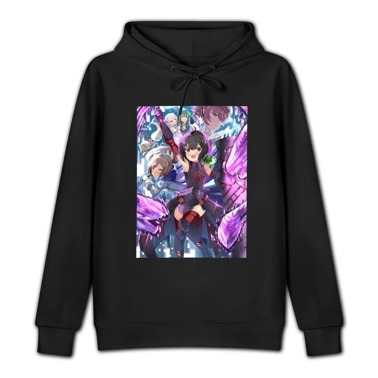 BOFURI: I Don't Want to Get Hurt so I'll Max Out My Defense пуловер с капюшоном эстетичная одежда