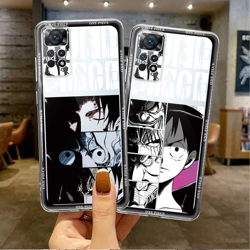 

One Piece Luffy Dark Designs For Xiaomi Redmi 9 9C 10C 12C 9A K40 Pro 9T Redmi9 Cover Case Capinha