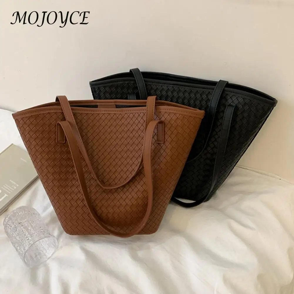 

Luxury Designer Handbag Women Textured Top-handle Bag Lady Large Capacity tote bag New 2022 PU Leather Shopper Shoulder Bags