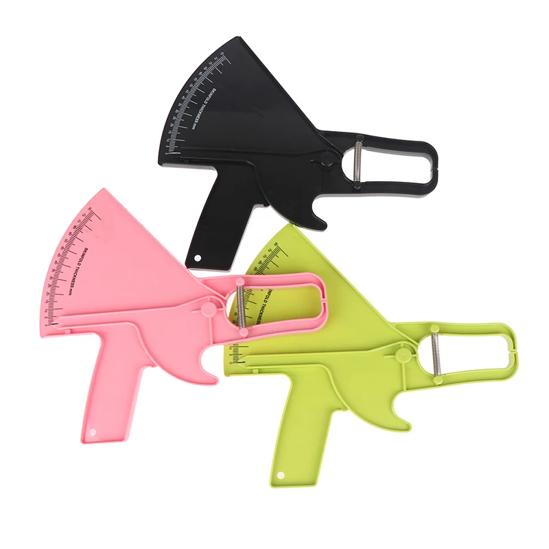 

0-80MM Body Fat Measure Tester Analyzer Sebum Caliper Clamp Shaped Ruler Skinfold Test Instrument Measuring Tape