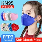 Детская маска KN95 FFP2, детская Пылезащитная маска ffp2mask, маска для мальчиков и девочек, маскарадные маски fpp2 для детей KN95, Рождественская маска для детей