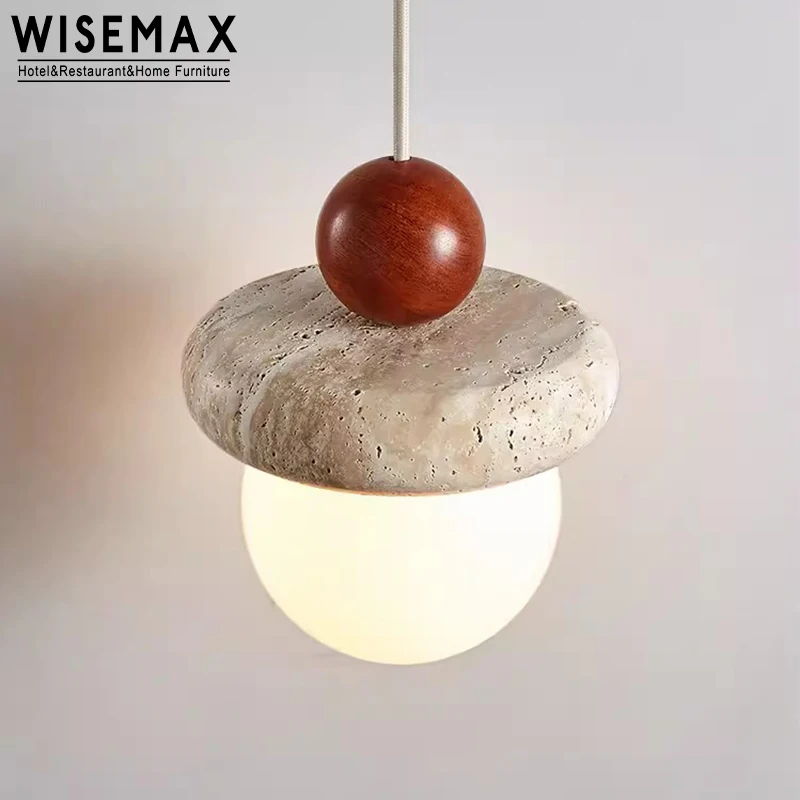 WISEMAX МЕБЕЛЬ Кремовый стиль Спальня Прикроватные люстры Подвесные светильники