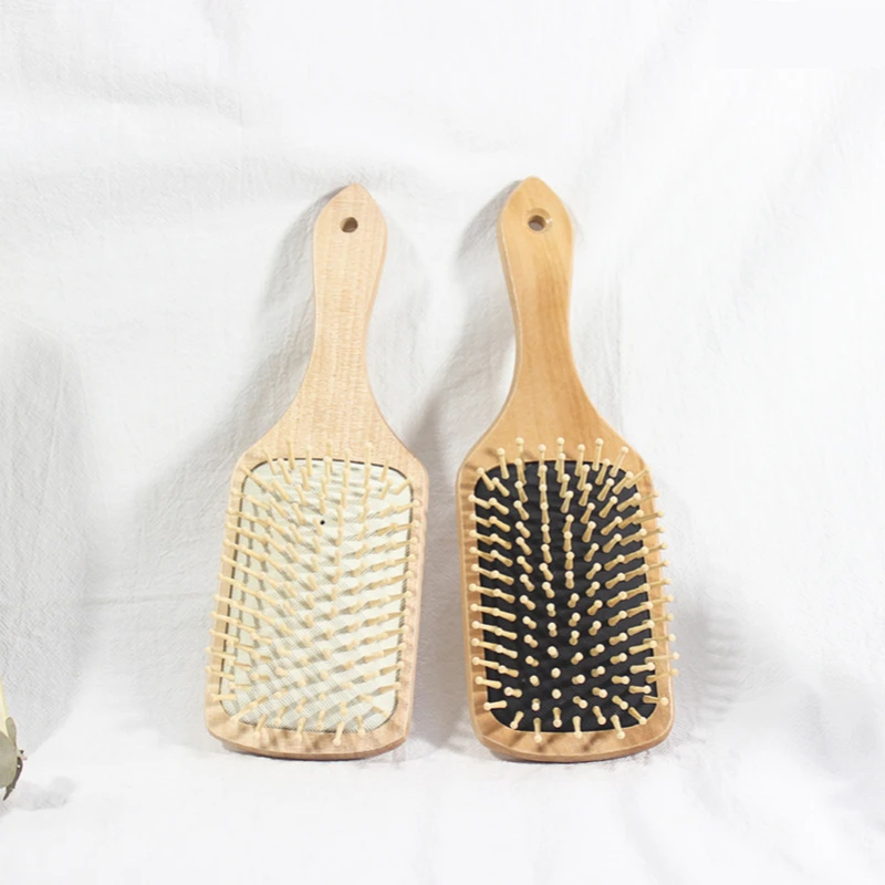 

Расческа с воздушной подушкой, деревянная большая Расческа для массажа, Расческа с воздушной подушкой, меридиановая расческа, ежедневный п...