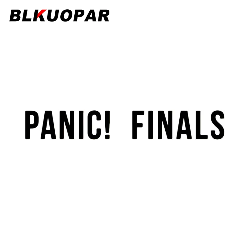 

Финал BLKUOPAR Panici, оригинальная Солнцезащитная наклейка, водонепроницаемая, с защитой от царапин