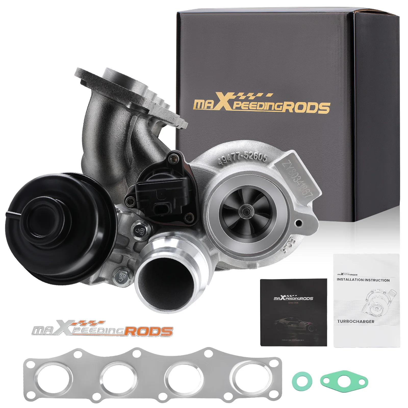 Турбокомпрессор MaXpeedingrods для BMW 328i 528i X-Drive Touring 2.0L N20B20 11657635803 4947702004