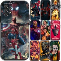 marvel avengers phone cases for xiaomi redmi note 10 10s 10 pro poco f3 gt x3 gt m3 pro x3 nfc carcasa soft tpu funda
