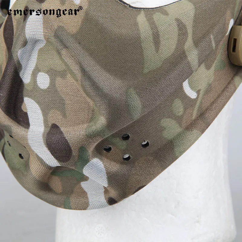 Фото Тактическая маска Emersongear из неопрена с жестким пенопластом, легкая защита лица, шлем для страйкбола, спорта, походов, велоспорта EM6629 №5