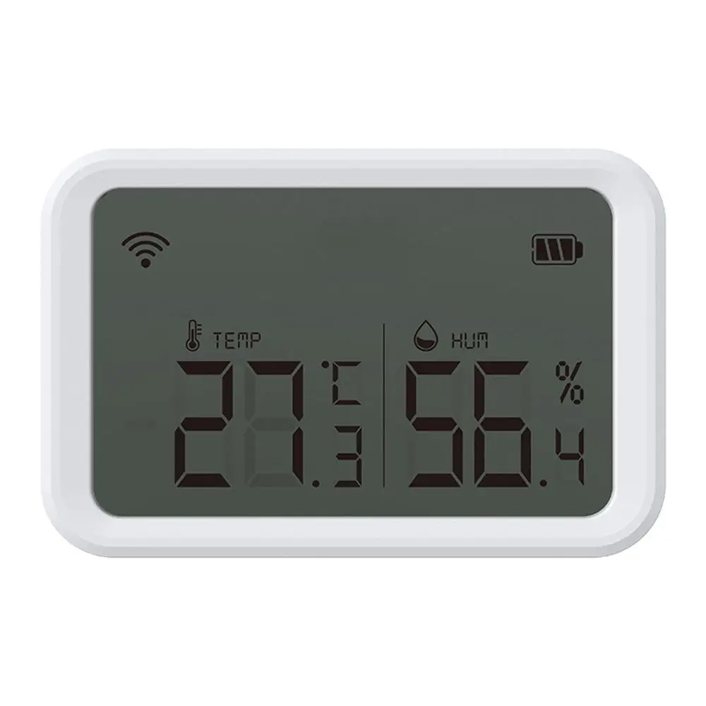 

Tuya Smart Home Electronic Temperature And Humidity Smart Homekit And Zigbee Sensor Wifi Smart Temperatur Hygrometer Thermometer