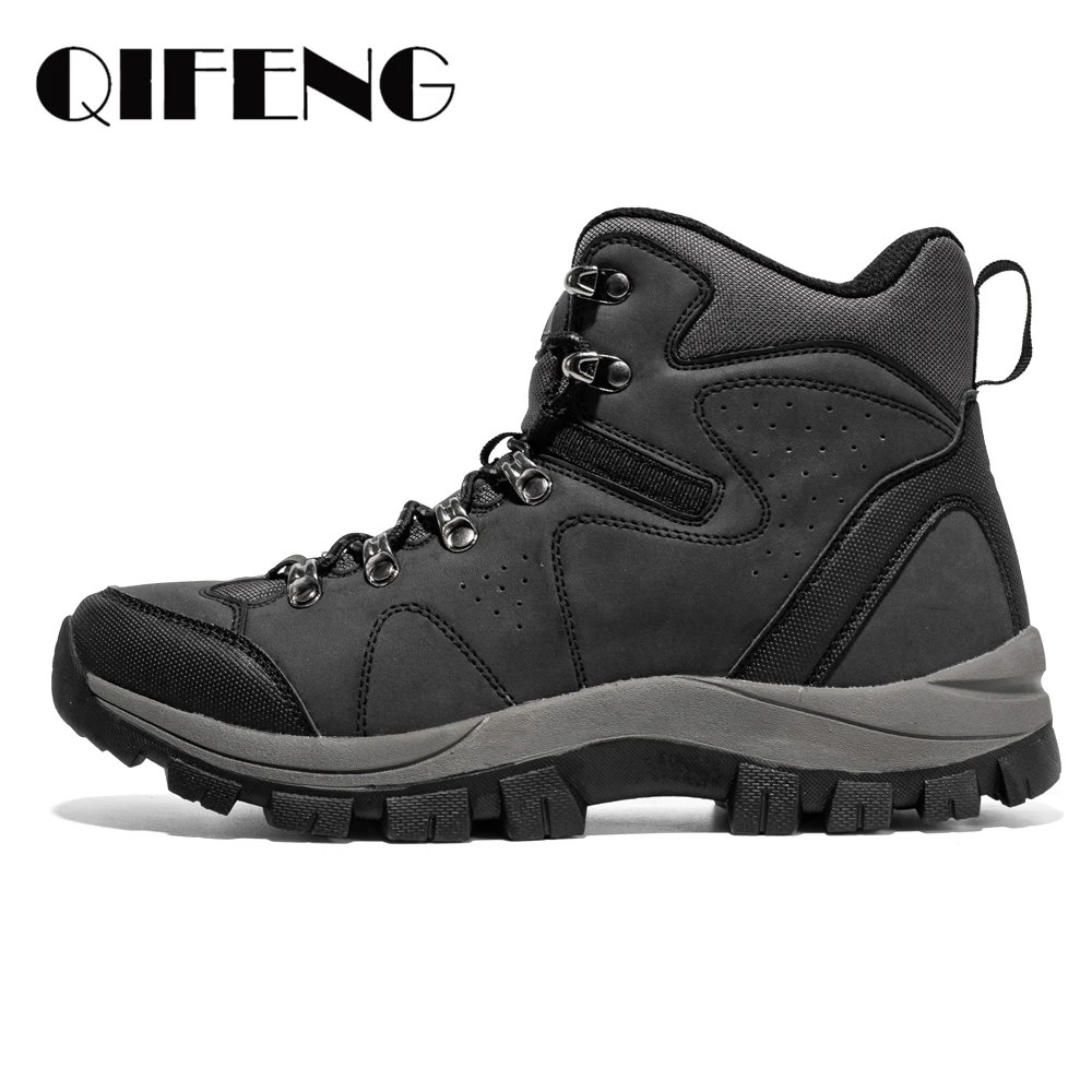 

Men Boots Leather Winter Casual Boots Mens Outdoor Shoes Male Ankle Boots Summer Black Sneakers Men Light High Top Sneakers