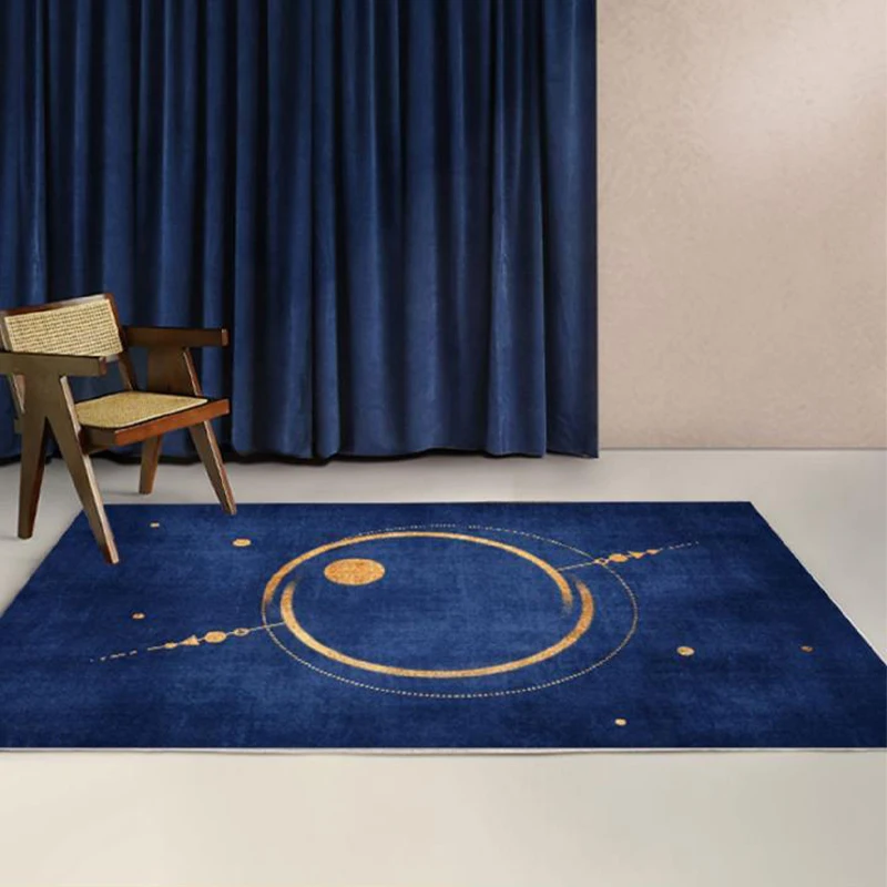 

Luxury Living Room Rugs Abstract Blue Bedroom Decorative Carpet Area Rug Large Lounge Rug Carpets for Living Room Home Decor