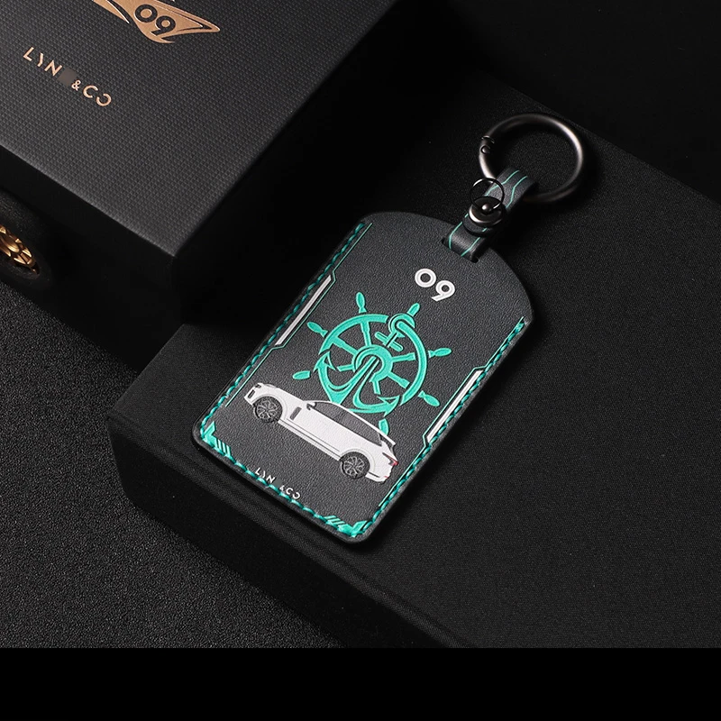 

Для Lynk & Co 09 2024 2023 2022 автомобильный Стайлинг полиуретановый чехол для ключей защитный чехол для ключей искусственная Пряжка модификация автомобильные аксессуары