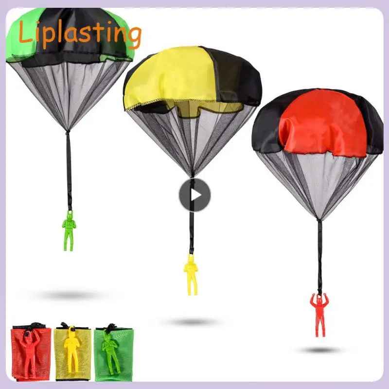 

Multicolour Fly Parachute Durable No Tangle Children Throwing Parachutes Boys And Girls Gift Kids Game Plastic With Mini Soldier