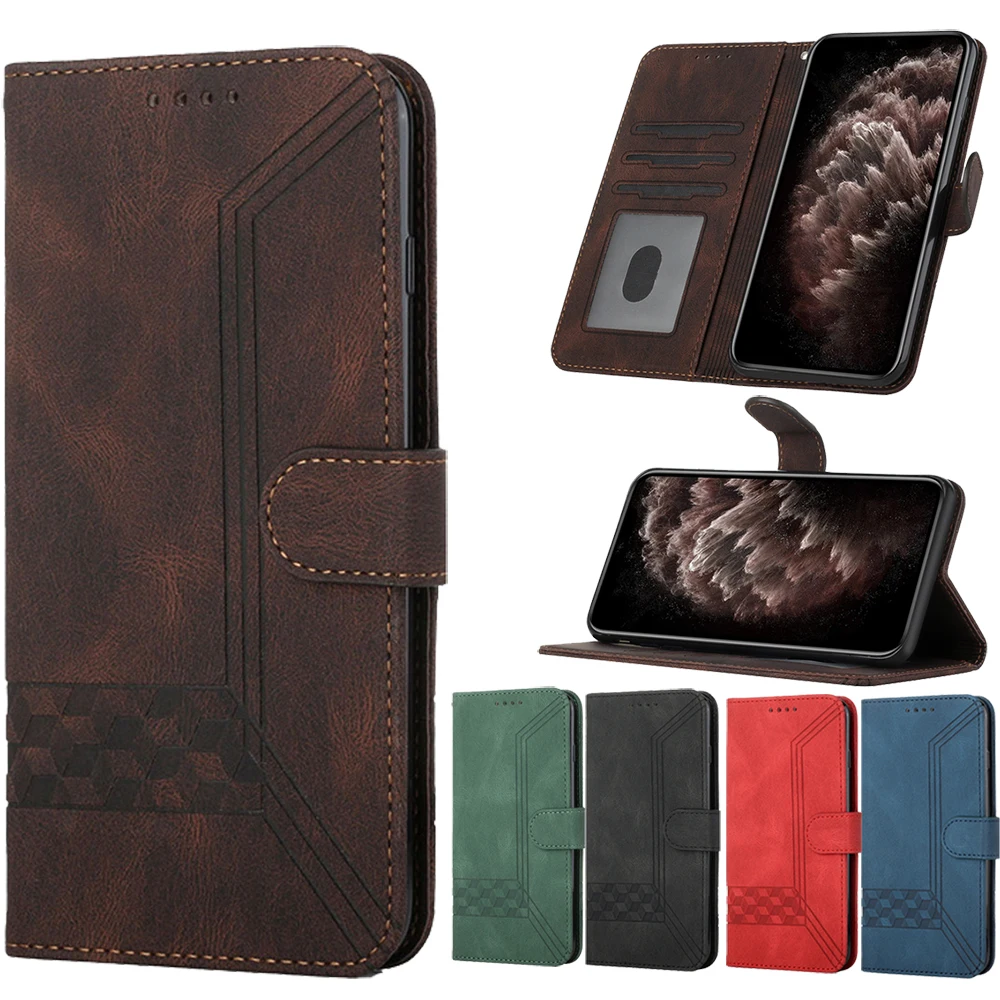 

Poco M4 Pro 5G Protective Case Leather Texture Wallet Business Cover for Xiaomi Pocophone M4 Pro Flip Case Poco M4 M 4 Pro Etui
