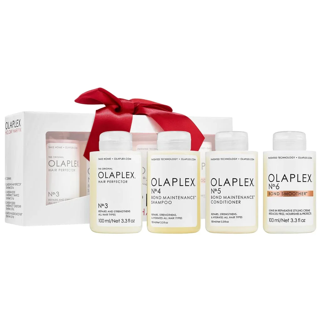 Праздничный набор Olaplex 4 шт./компл. № 3/4/5/6 перфлектор с усилителем самостоятельное