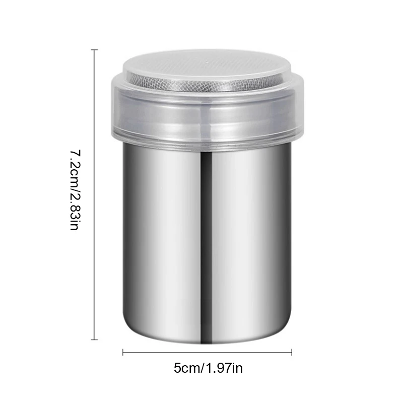 Зеркальная какао-лампа из нержавеющей стали зеркальное покрытие для муки сахара