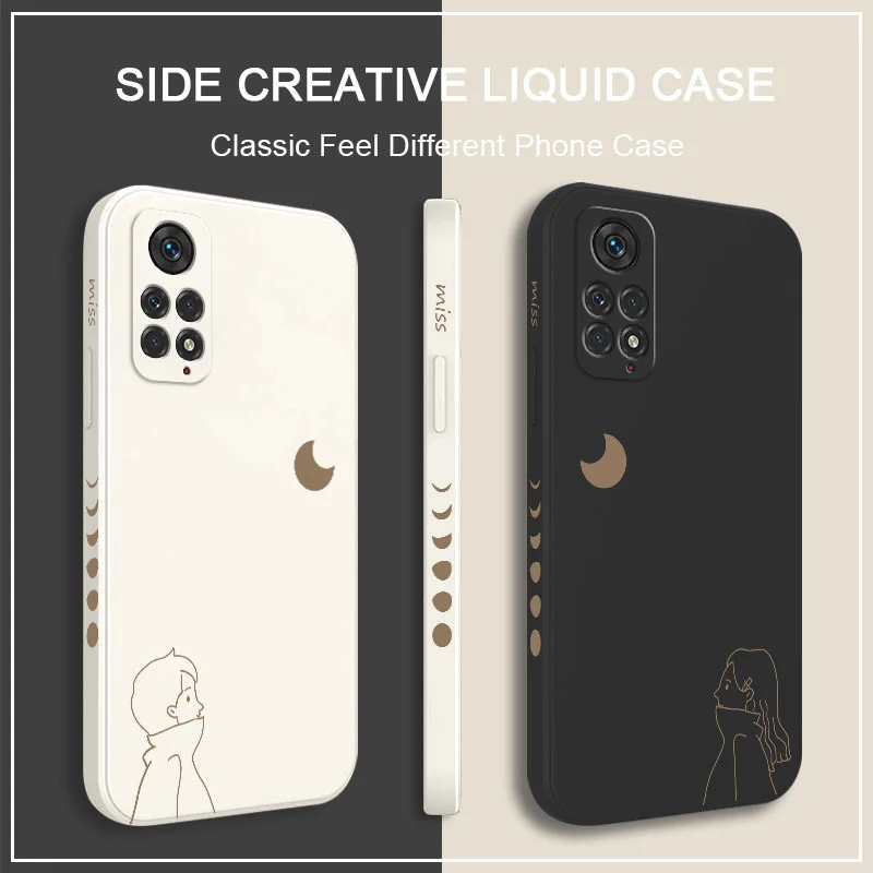 

Moon Twilight Miss Phone Case For Xiaomi Redmi Note 11 11S 11T 10 10A 10T 10S 9T 9 8 7 Pro Plus 10C 9A 9C 9T 4G 5G Cover