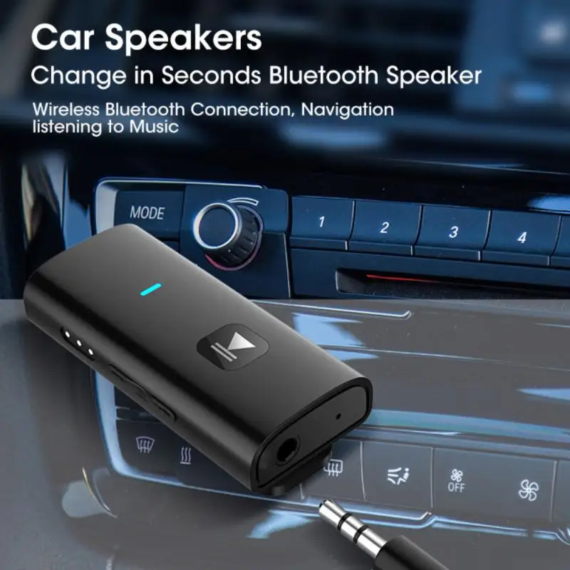 

Bluetooth-compatible 5.0 Audio Receiver Transmitter 3.5mm AUX Jack Stereo Music Wireless Adapters For TV Car PC Headphone