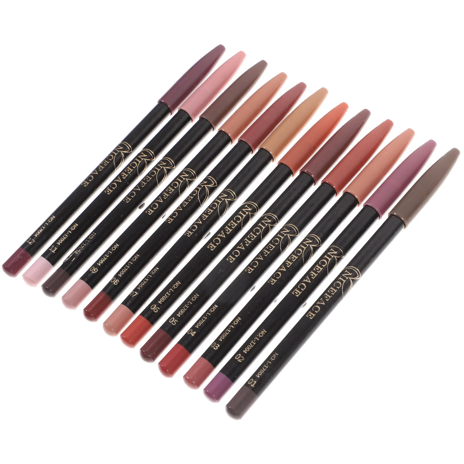 

Lip Liner Waterproof Pigmented Color Pens Lipliner Slim Definer Moist Makeup Plumper Painting Filler Set