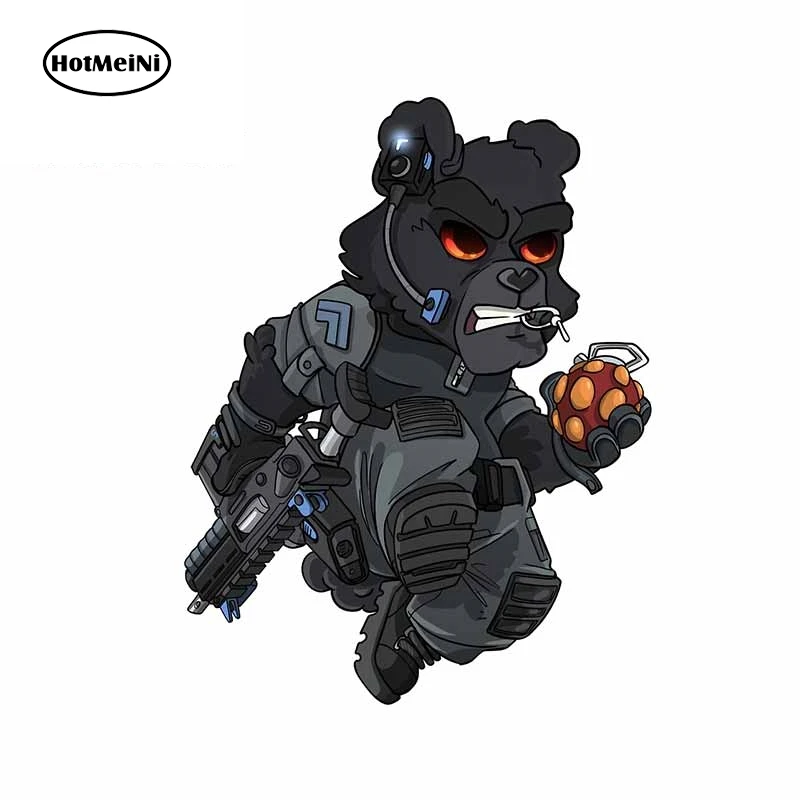 

13cm x 9.9cm for Tactical Teddies Anime Decal Bumper Motorcycle Trunk Car Sticker Refrigerator Waterproof Decoration