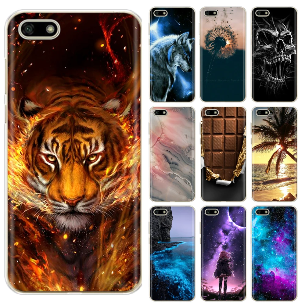 Чехол для Huawei Y5 Lite Φ мягкая задняя крышка из ТПУ Prime 2018 телефона - купить по