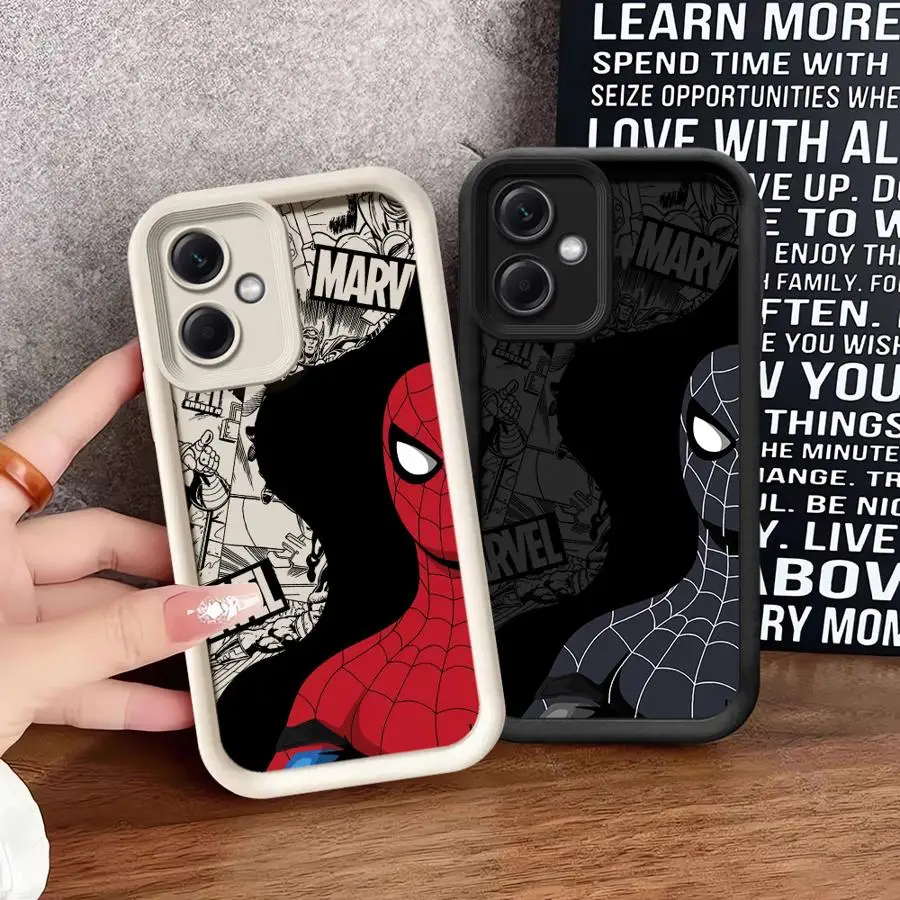 Чехол для телефона Marvel Venom Spidermans Xiaomi Redmi 12 12C 13C 5G 13 4G A1 A2 Plus A3 Poco X3 NFC Pro C50 C51 C61 Cover