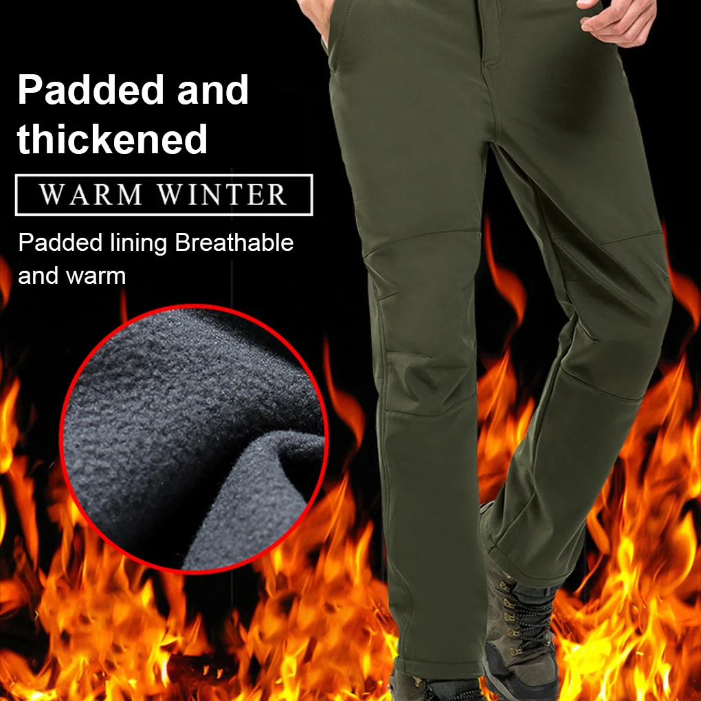 

Холодная зимняя термоткань, утолщенные водонепроницаемые брюки из полиэстера, аксессуар для активного отдыха, альпинизма, походов