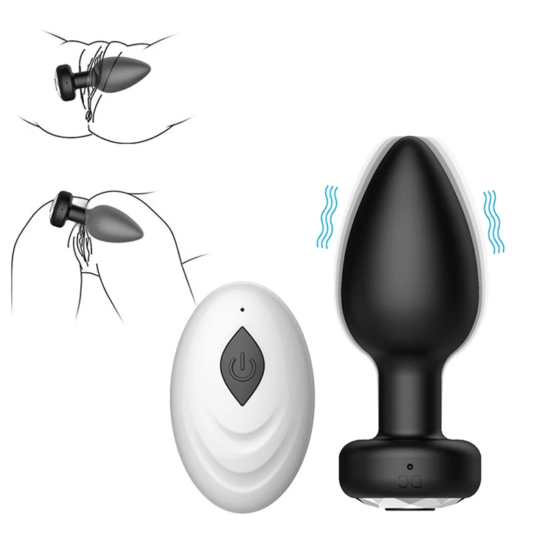 ​ Беспроводной пульт дистанционного управления мощный вибратор для женщин