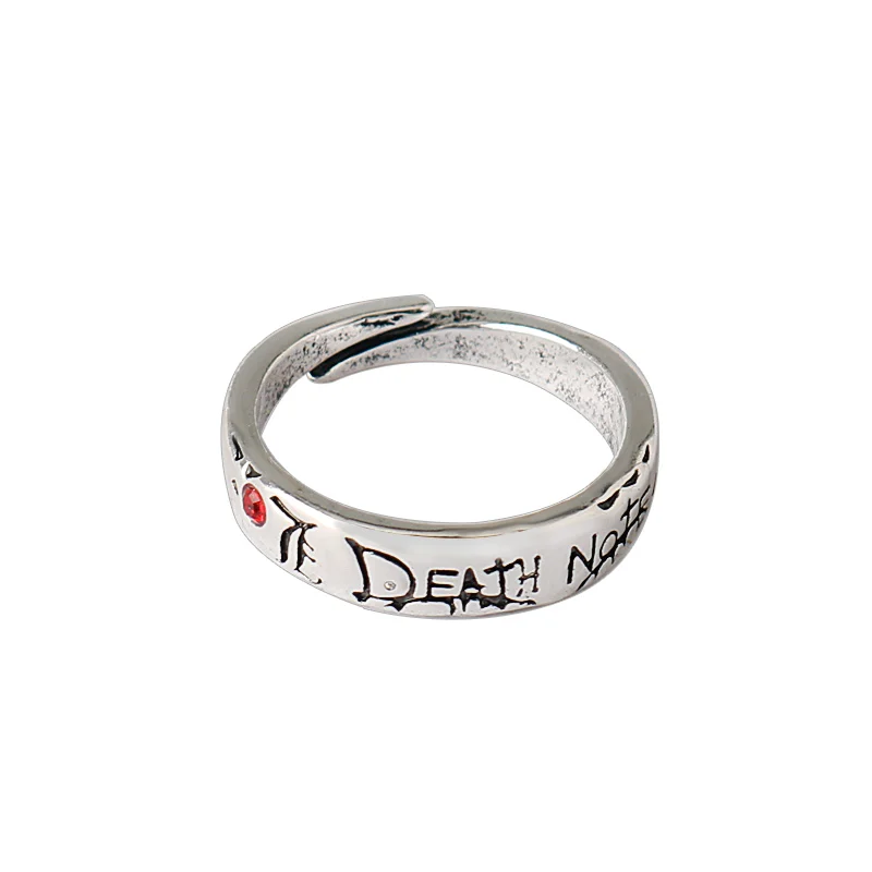 Кольца из нержавеющей стали для косплея аниме Hunter X Мультяшные кольца Hisoka Kurapika