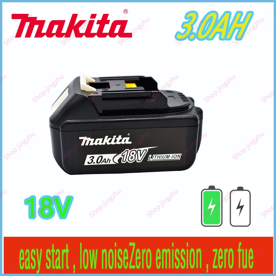 

Makita 100% оригинальный 18V 3.0AH 5.0AH 6.0AH перезаряжаемый аккумулятор для электроинструментов с зеркальной заменой Li-Ion LXT BL1860B BL1860 BL1850