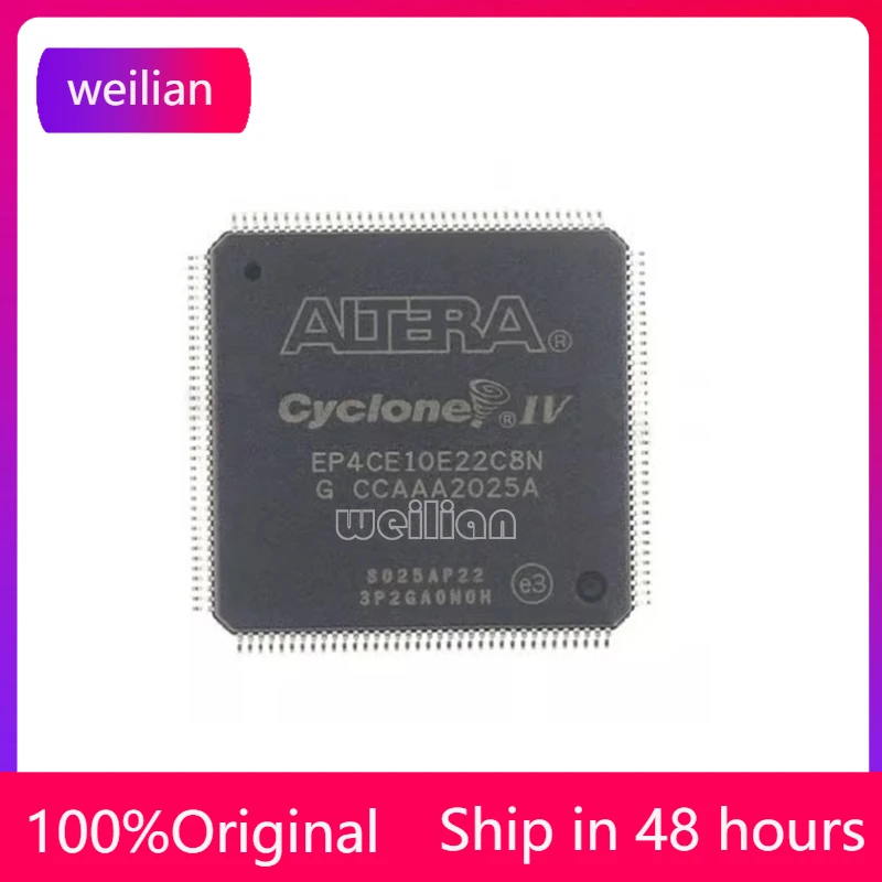 

EP4CE10E22C8N QFP-144 Programmable Logic Device New Original Stock IC Chip