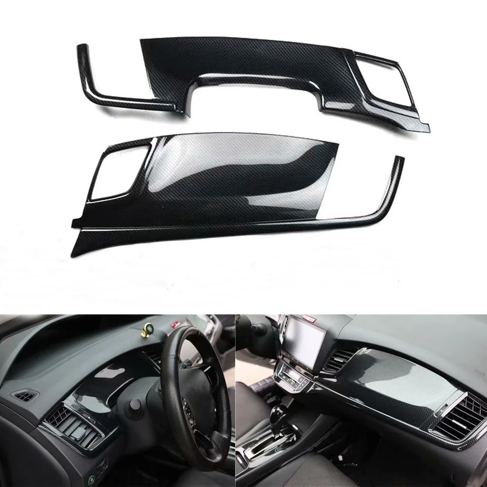 

Car Dashboard Decoration Cover Stickers Trim Styling For Honda Jade 2013-2020 LHD Interior ABS Car Accessory