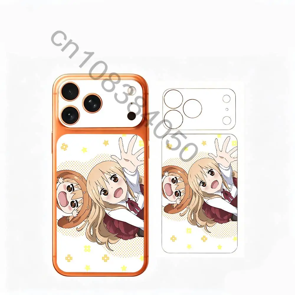 Фото U-Umaru-chan для iPhone 17pro или 17proMax: Цветная защитная пленка-наклейка на заднюю панель (полное покрытие) №5