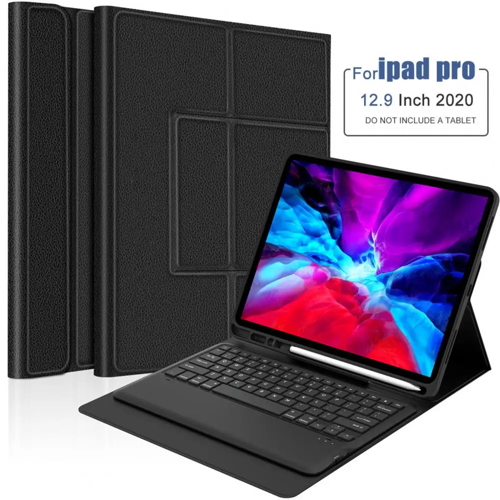 

Tablet Keyboard Faux Leather Tablet Protective Case with Bluetooth Keyboard Pro 12.9-inch Companion Automatic Wake-up/standby