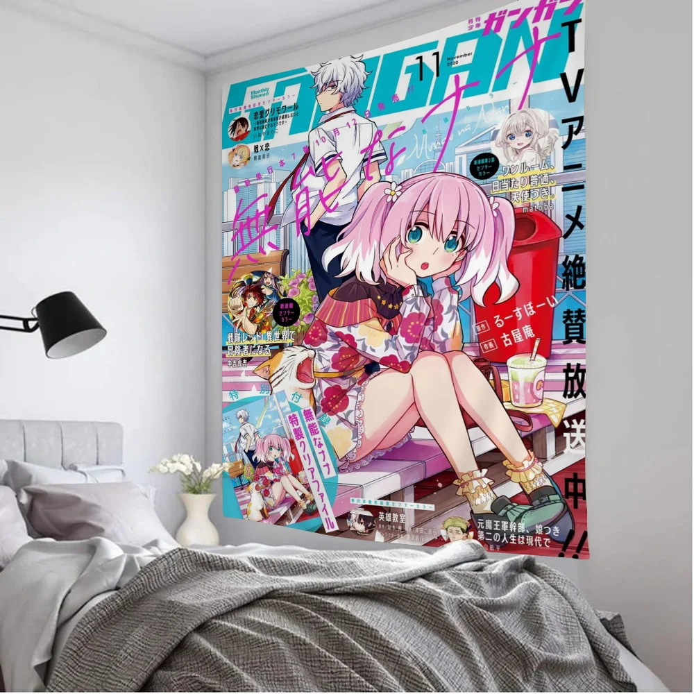 Talentless Nana Munou Na Chart Гобелен Искусство Научная Художественная Комната Домашний