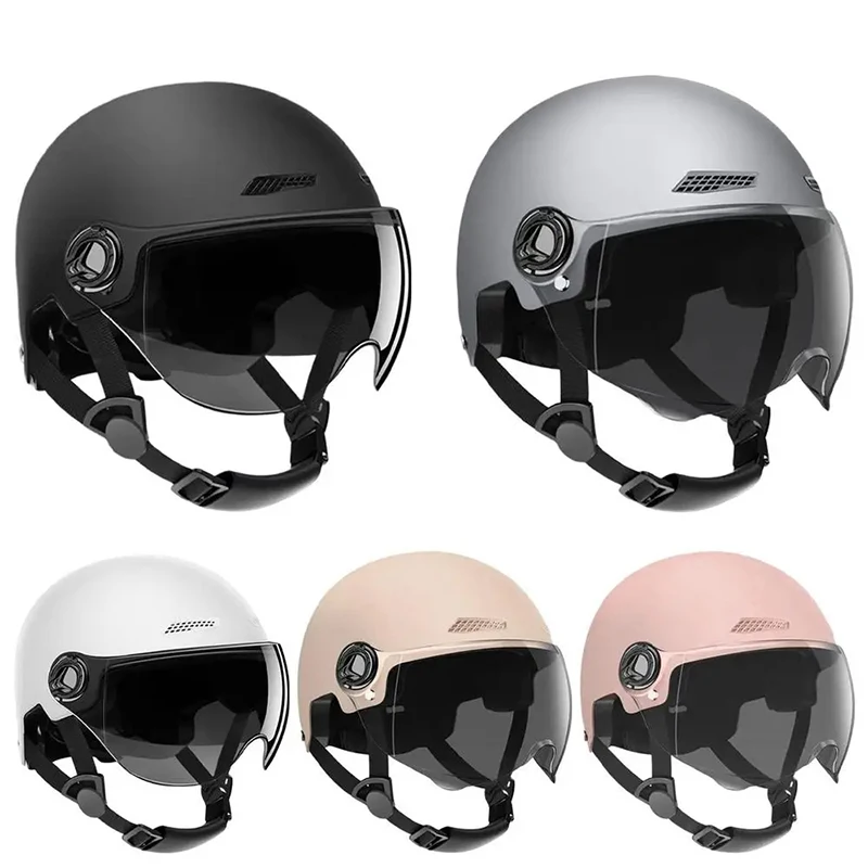 

Scooter Helmets Universal Motorbike Helmet Shock-Absorbing Adult Helmets Portable Bicycle Helmets all season helmet half helmet