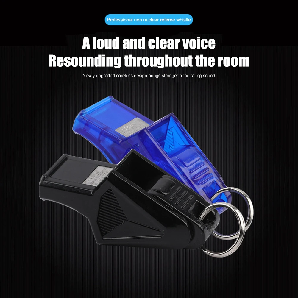 

Loud Crisp Sound Whistle Multi-Application Professional Sport Whistle with Rope Mouthguard for Referee Competition Training
