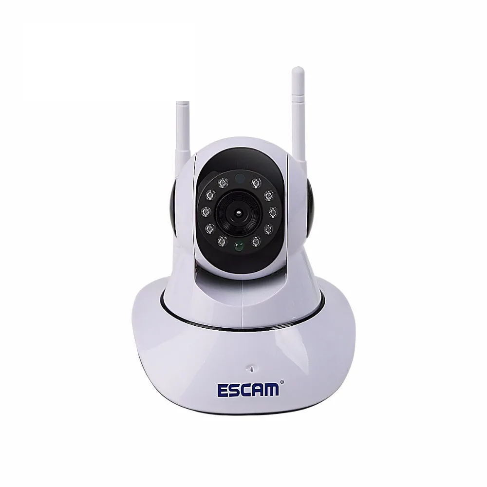 

ESCAM G02 WiFi IP IR Camera Dual Antenna 1080P Pan/Tilt Support Two Way Audio ONVIF Max Up to 128GB Security Wireless Camera