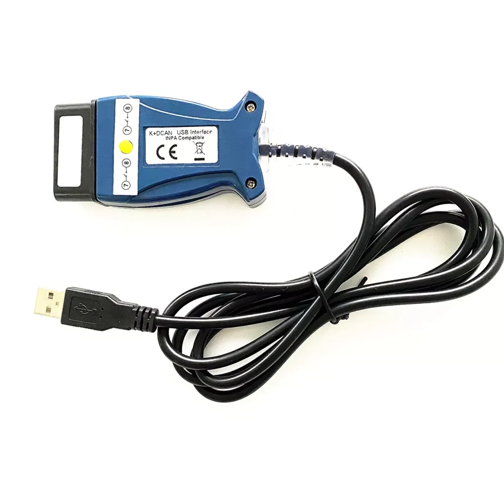 Полный чип лучшего качества для BMW INPA K DCAN + CAN FTDI USB диагностический интерфейс