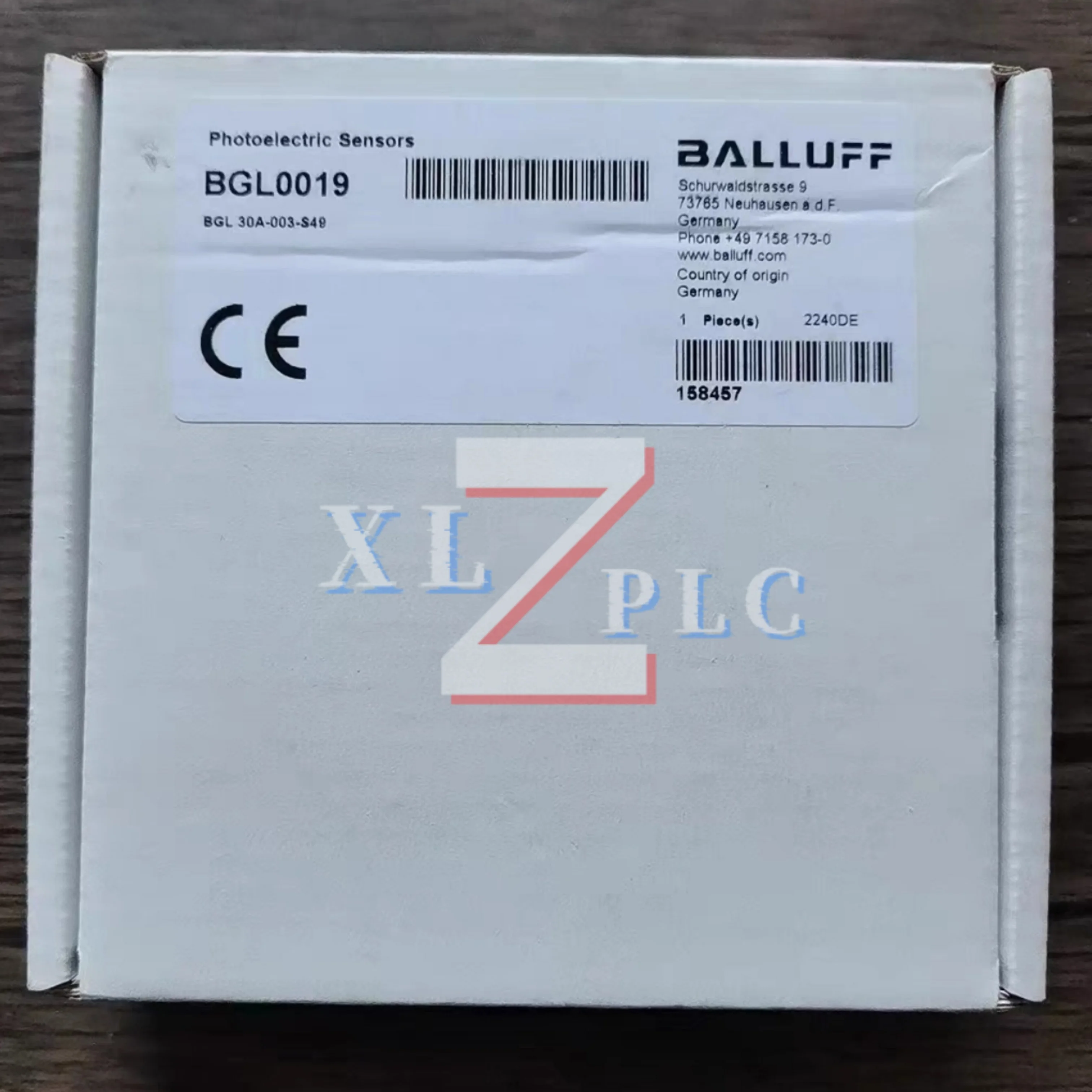 Фото новый оригинальный фотоэлектрический датчик BGL0019 BGL 30A-003-S49 №1