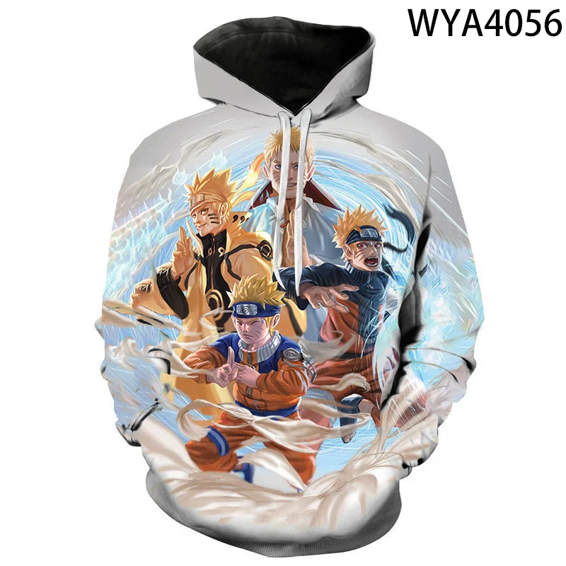 

New Manga Sweatshirt Cartoon Anime 3D Printed Men Women Hoodie Jumper Long Sleeve Street Wear Boy
