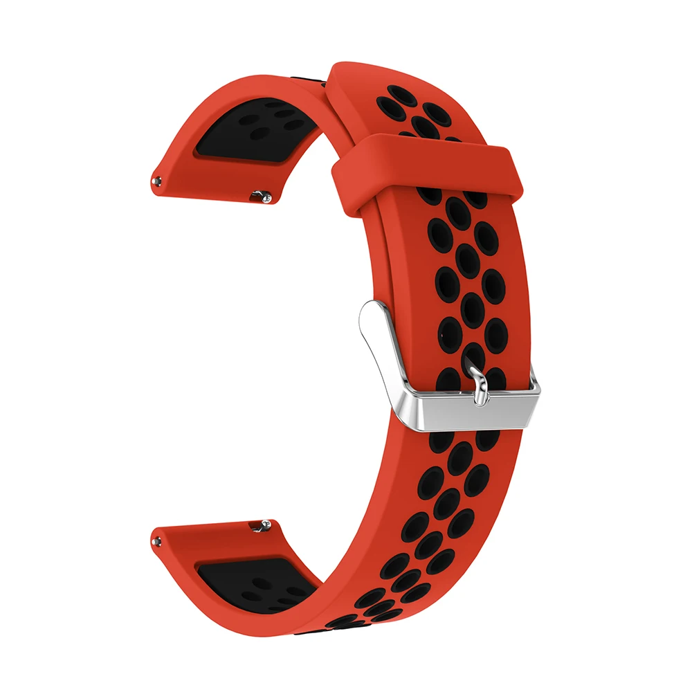 20MM Wrist Strap For Xiaomi Huami Amazfit Bip/Bip S/GTR 42MM Smart Watch Band Silicone Sport Straps For Amazfit GTS/GTS 2 Correa