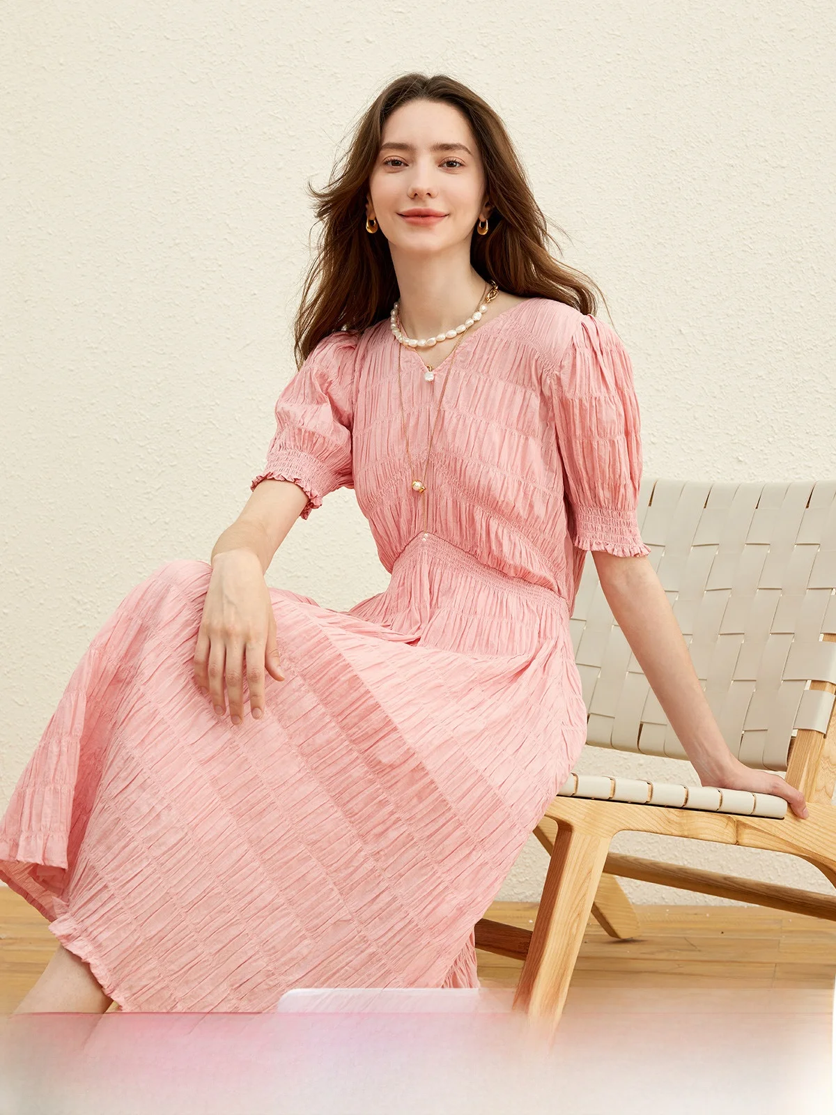 Юбка Pumpkin Valley Passion Fruit с морщинами ~ Вспененный хлопок дышащая приятная для кожи