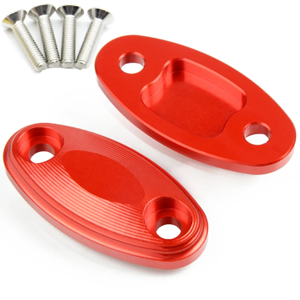 Фото Подходит для Honda CBR600RR CBR 600RR CBR6000 RR F5 ABS 2007-2025, блок зеркал мотоцикла, выдвижные пластины, заглушки для базовых отверстий зеркал №3