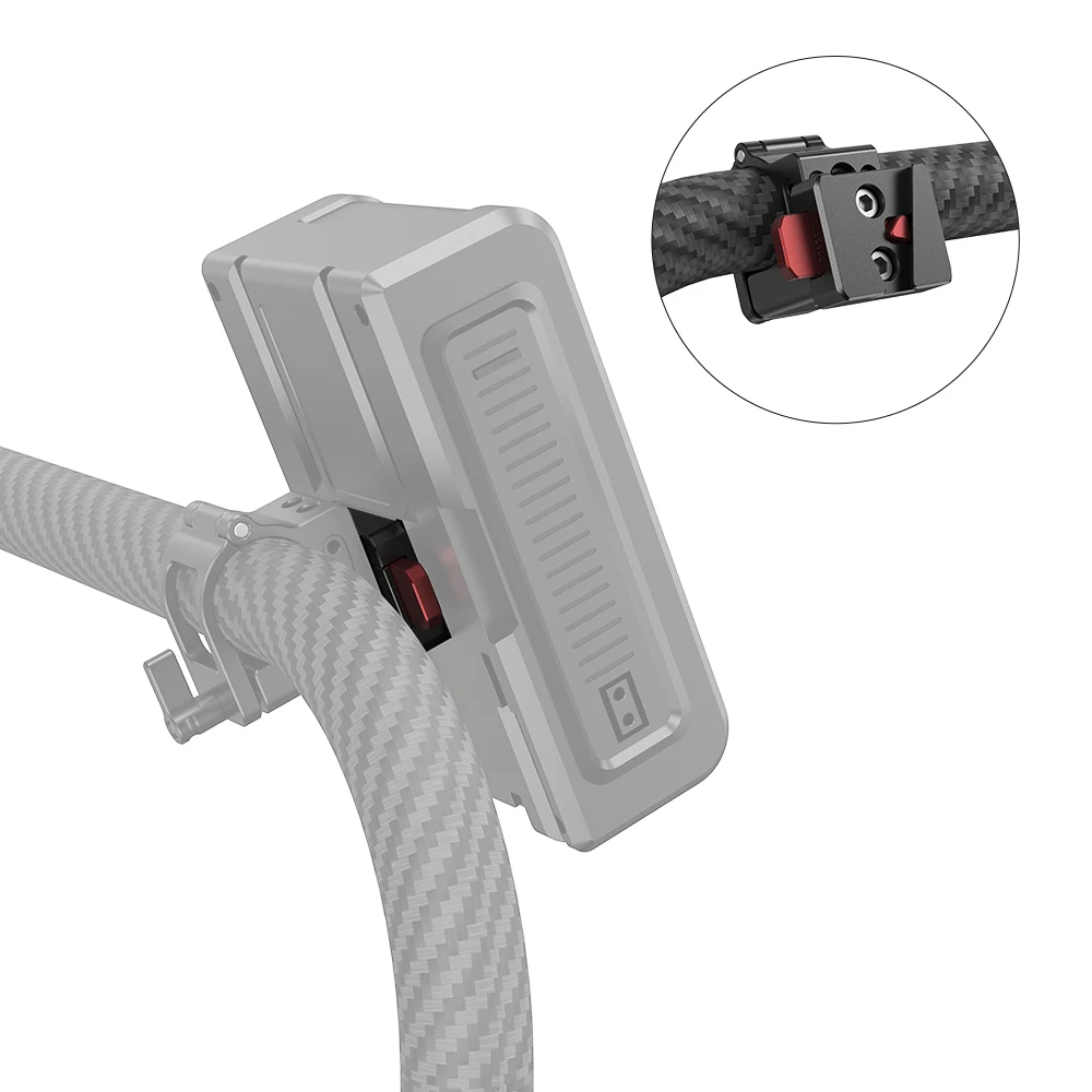 Комплект для сборки SmallRig Mini V-Lock, батарейная пластина V-Mount, быстросъемный комплект с резьбовыми отверстиями 14-20 - MD2801B (art.: 3920db6ade257) - 3920db6ade257