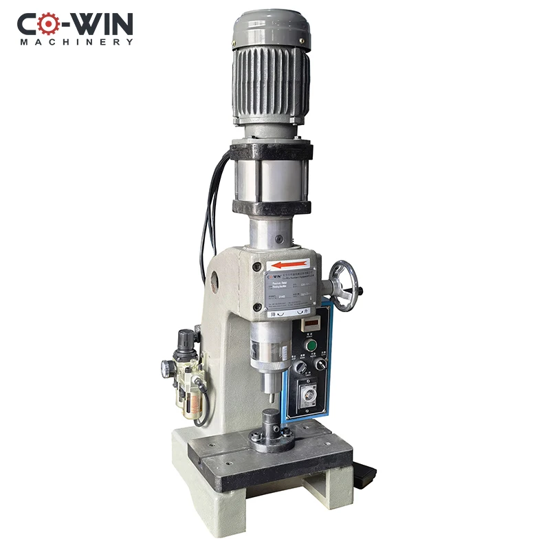 

Small Pneumatic Orbital Riveting Machine for Hollow Rivets