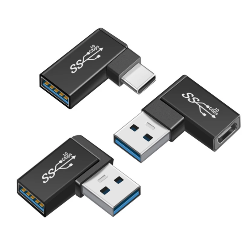 USB3.1 Тип C A Разъем папа типа мама OTG Конвертер Type-c USB 3.1 Зарядка Передача данных 4K Gen2