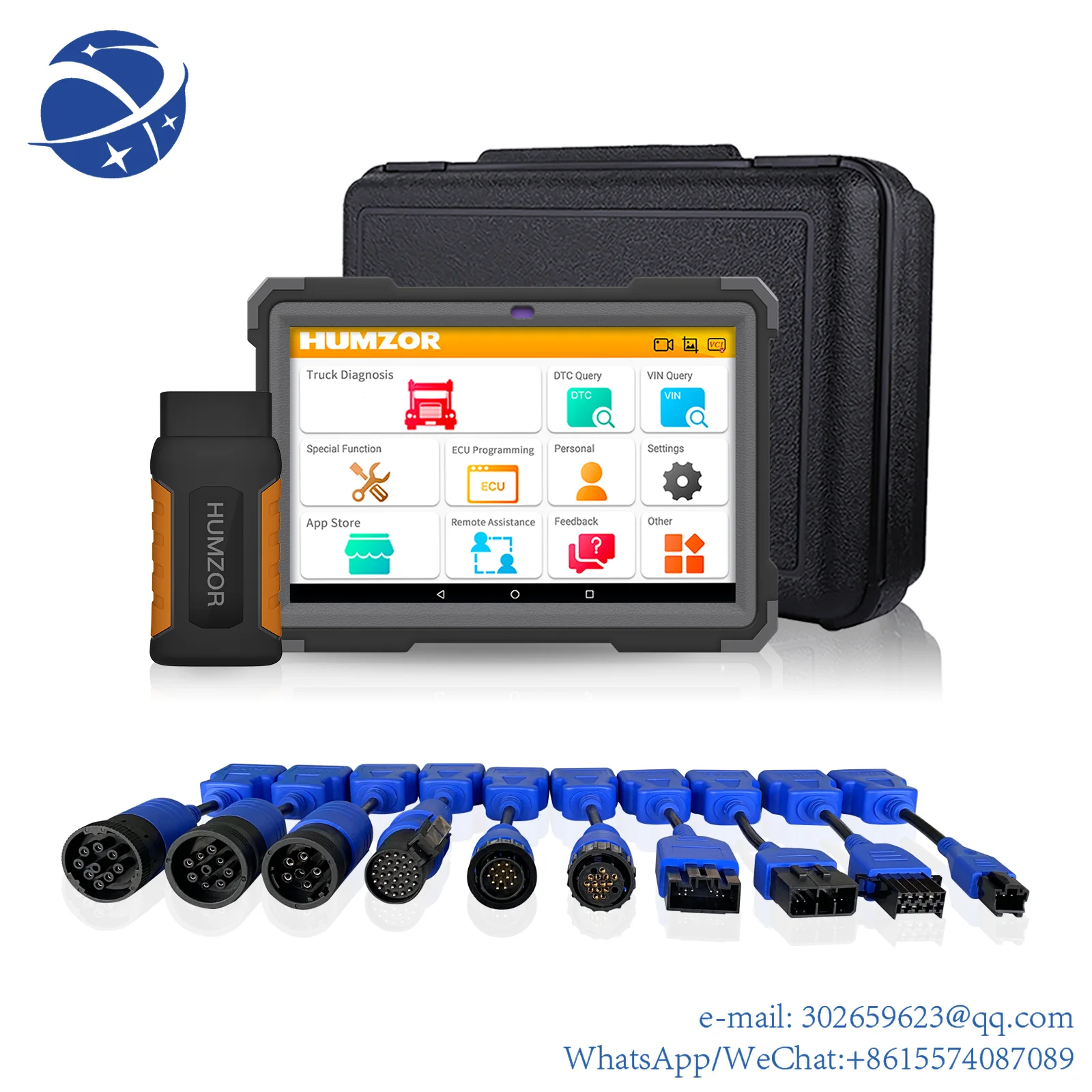Новинка 2022 года, диагностический сканер для тяжелых грузовиков humзор NexzDAS ND566 E Lite с полной системой диагностики для 12-24 В, диагностические инструменты OBD2