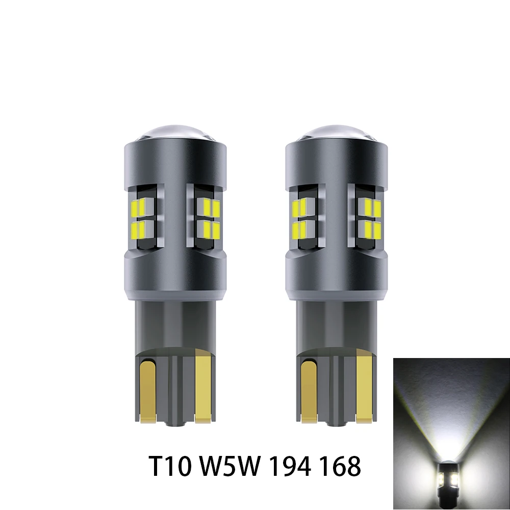 

2 шт. супер яркий T10 LED W5W салон автомобиля огни Canbus без ошибок 6000 К белый 12 В лампы номерного знака зеркальная лампа янтарный ледяной синий