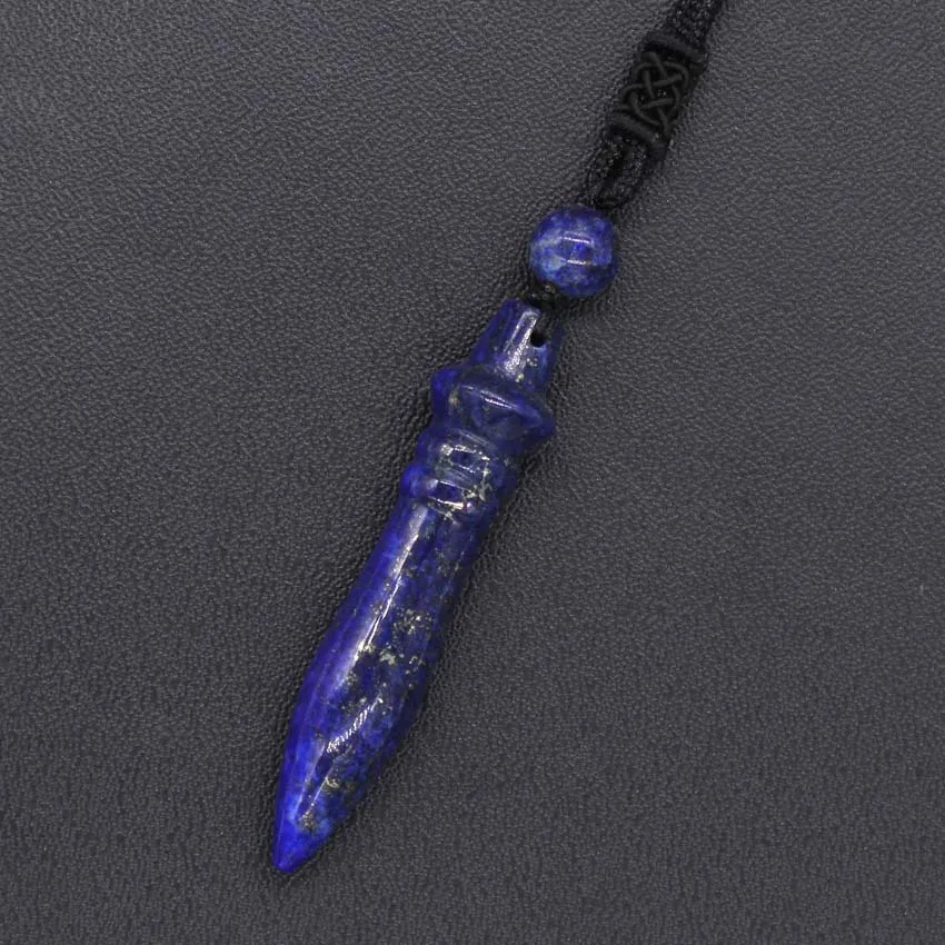 Ожерелье с кристаллами фараонарического скипетра для женщин натуральный